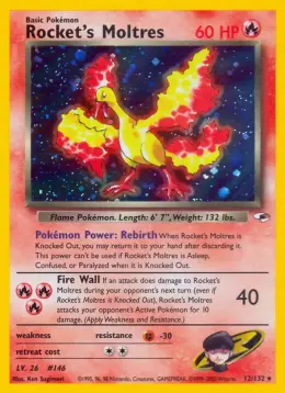Rocket's Moltres card