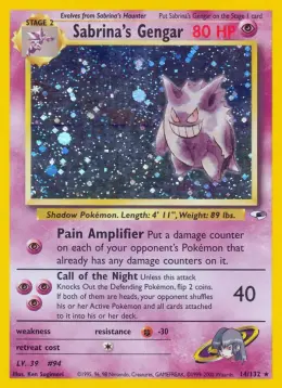 Sabrina's Gengar card