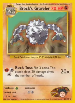 Brock's Graveler card