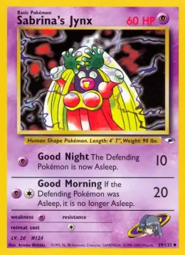Sabrina's Jynx card