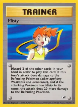 Misty card