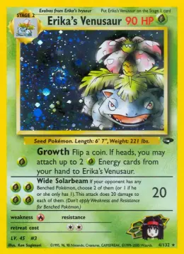 Erika's Venusaur card