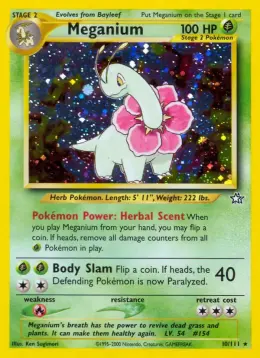 Meganium card