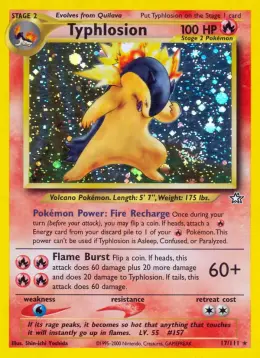 Typhlosion card