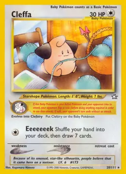 Cleffa card