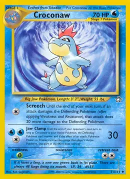 Croconaw card
