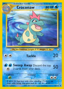 Croconaw card