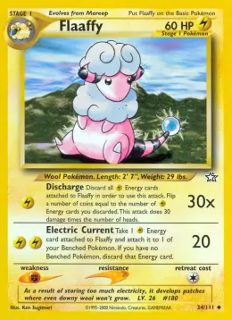 Flaaffy card