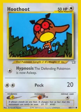 Hoothoot card