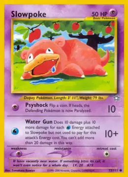 Slowpoke card