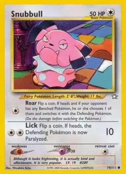 Snubbull card