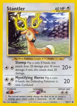 Stantler card