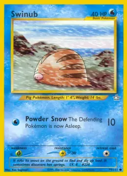 Swinub card