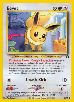 Eevee card