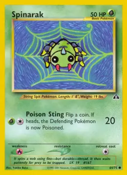 Spinarak card