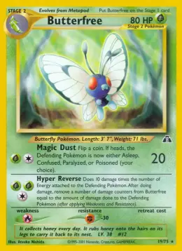 Butterfree card