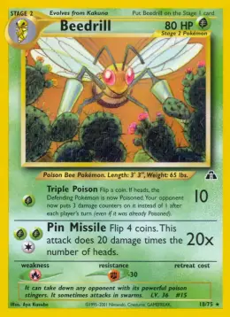 Beedrill card
