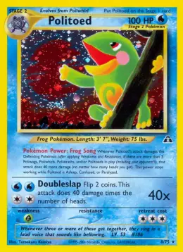 Politoed card