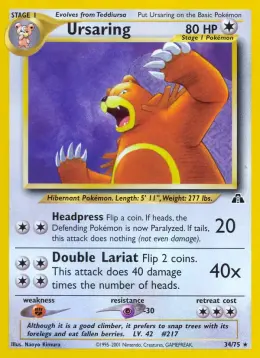 Ursaring card