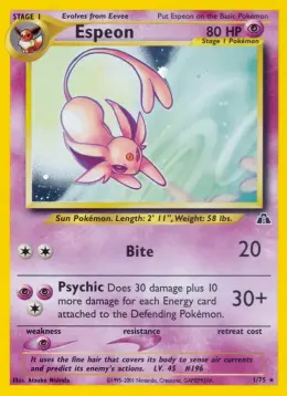 Espeon card