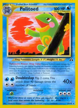 Politoed card