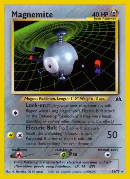 Magnemite card