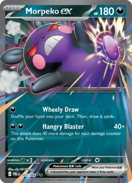 Morpeko ex card