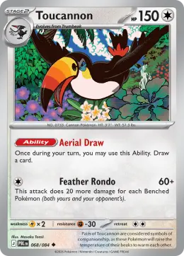 Toucannon card