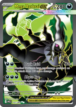 Mega Darkrai ex card