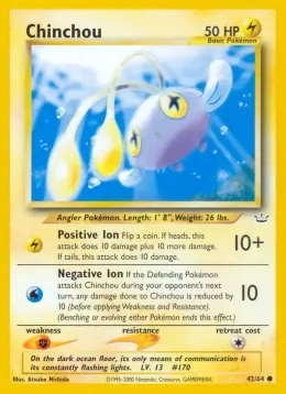 Chinchou card