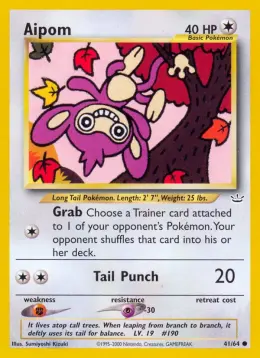 Aipom card