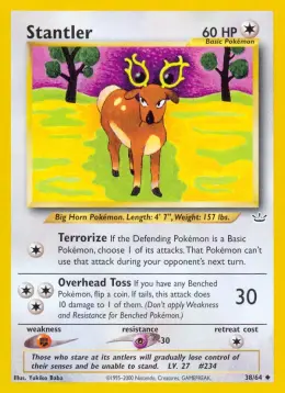Stantler card