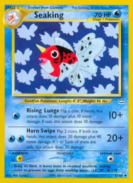 Seaking card