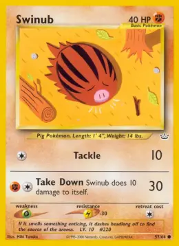 Swinub card
