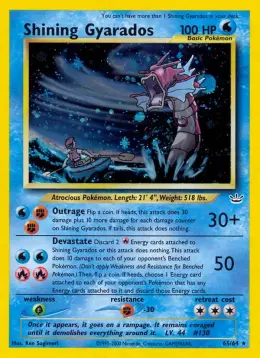 Shining Gyarados card