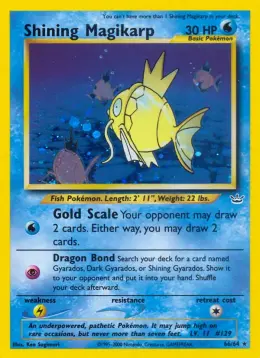 Shining Magikarp card