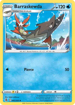 Barraskewda card
