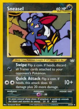 Sneasel card