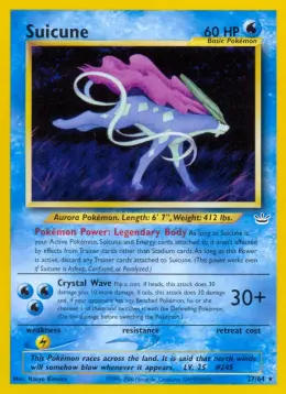 Suicune card