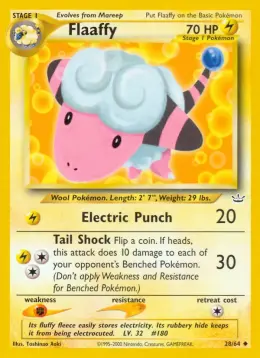 Flaaffy card