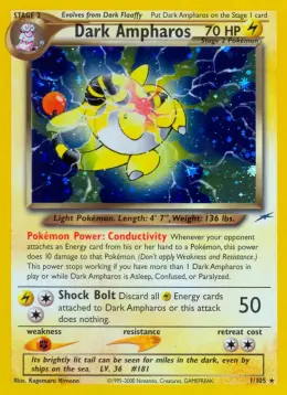 Dark Ampharos card
