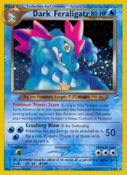 Dark Feraligatr card