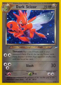Dark Scizor card