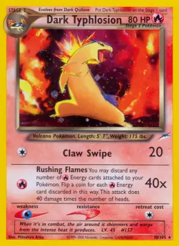 Dark Typhlosion card