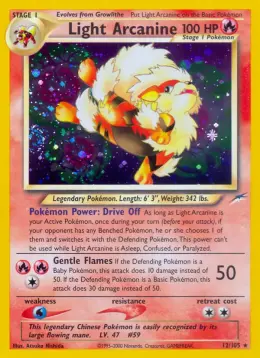 Light Arcanine card