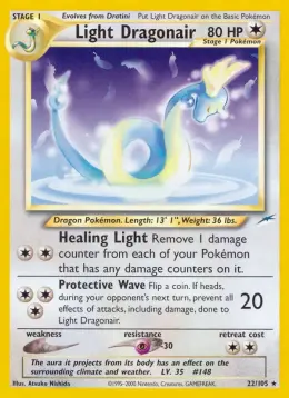Light Dragonair card