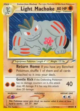 Light Machoke card