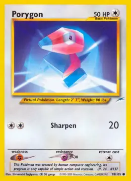 Porygon card