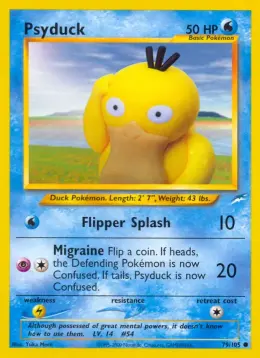 Psyduck card