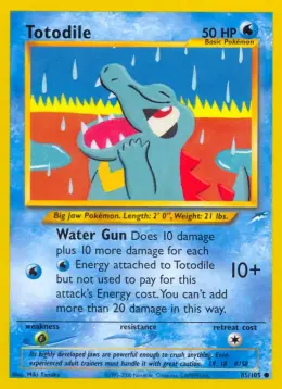 Totodile card